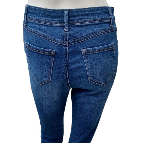 688810....1822 Skinny High Rise Jeans Size 4, W26" 27"Inseam 10"Rise - Picture 4 of 6